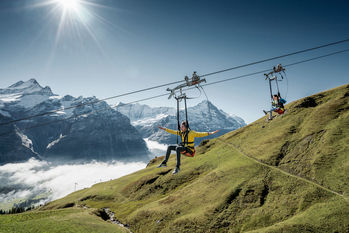 Grindelwald Flyer, hiking go carts
